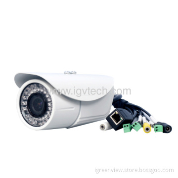 720p Wdr Low Light Small Waterproof Ir Bullet Ip Camera 